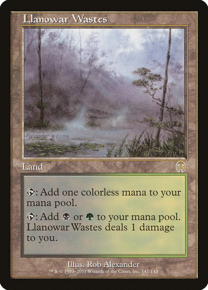 Magic | Llanowar Wastes [Apocalypse] | The Nerd Merchant