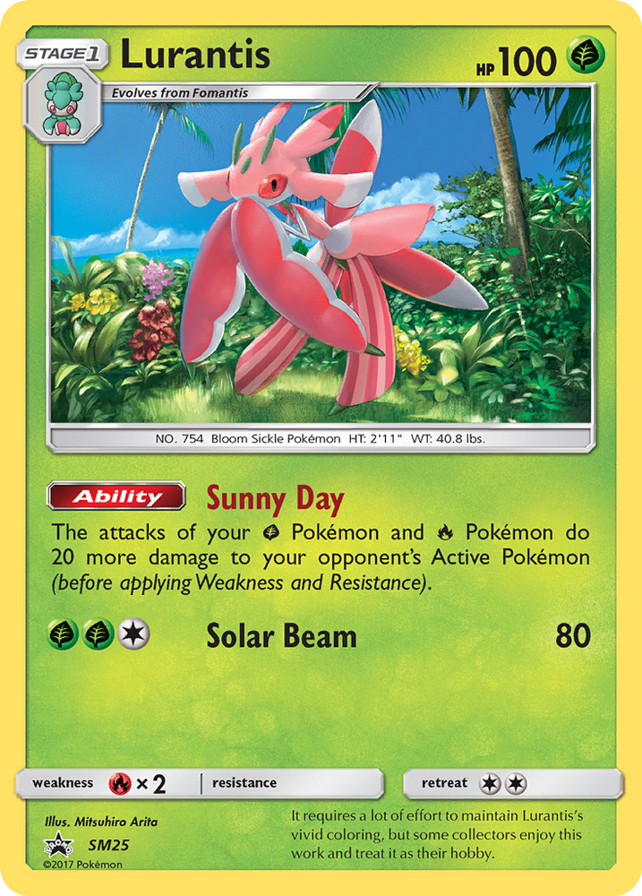Pokemon | Lurantis (SM25) [Sun & Moon: Black Star Promos] | The Nerd Merchant