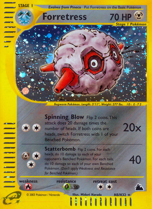 Pokemon | Forretress (H8/H32) [Skyridge] | The Nerd Merchant