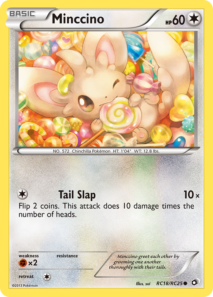 Pokemon | Minccino (RC18/RC25) [Black & White: Legendary Treasures] | The Nerd Merchant