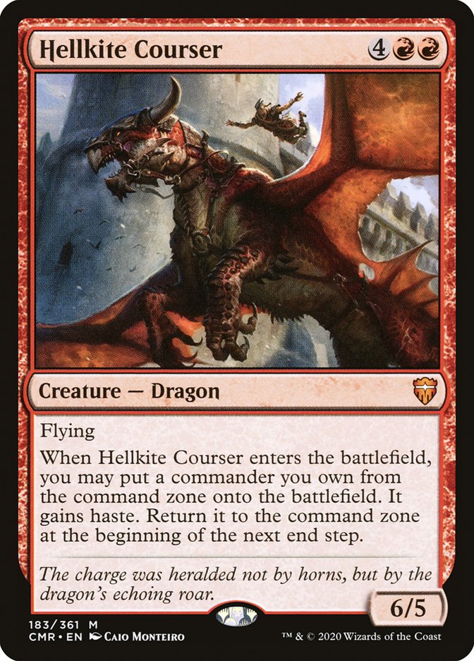 Magic | Hellkite Courser [Commander Legends] | The Nerd Merchant