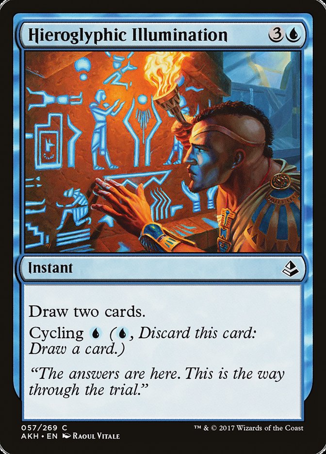 Magic | Hieroglyphic Illumination [Amonkhet] | The Nerd Merchant