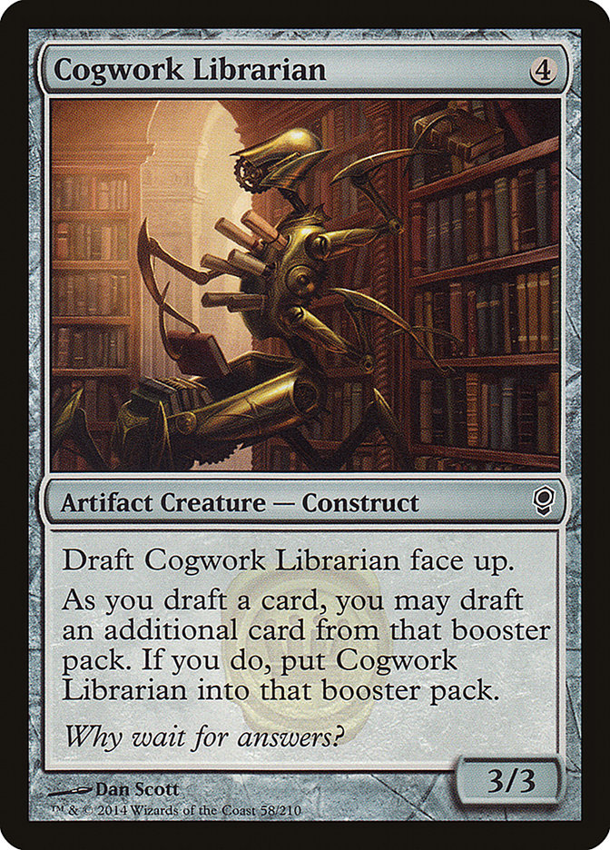 Magic | Cogwork Librarian [Conspiracy] | The Nerd Merchant