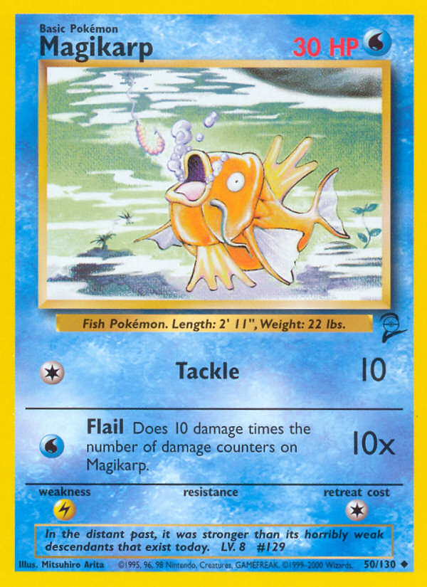 Pokemon | Magikarp (50/130) [Base Set 2] | The Nerd Merchant