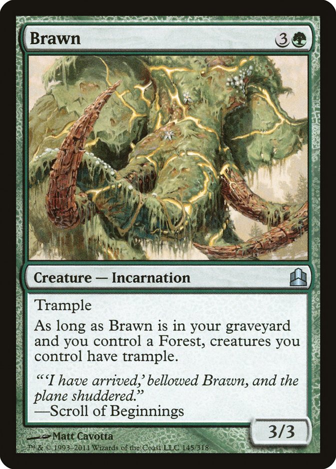 Magic | Brawn [Commander 2011] | The Nerd Merchant