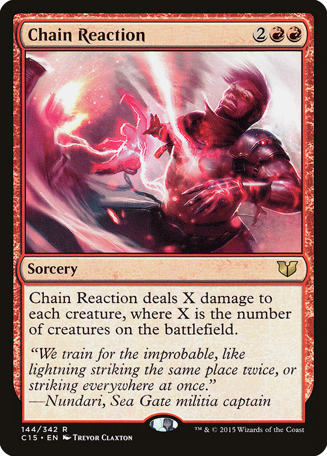 Magic | Chain Reaction [Commander 2015] | The Nerd Merchant