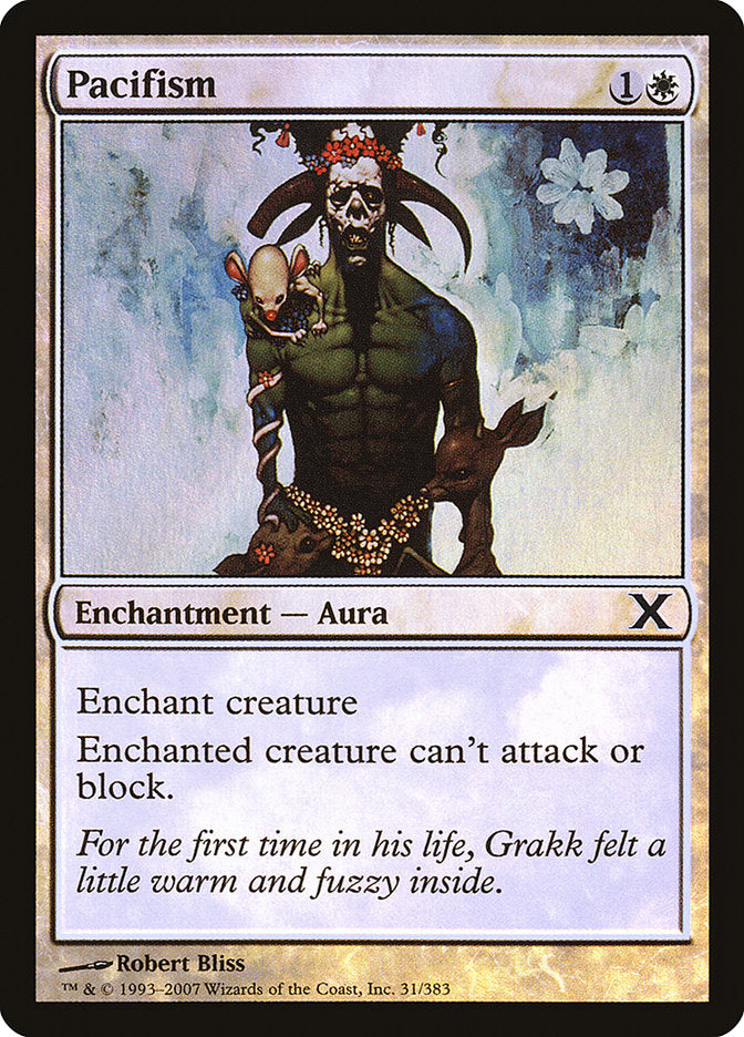 Magic | Pacifism (Premium Foil) [Tenth Edition] | The Nerd Merchant
