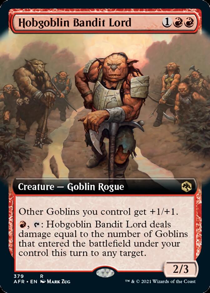 Magic | Hobgoblin Bandit Lord (Extended Art) [Dungeons & Dragons: Adventures in the Forgotten Realms] | The Nerd Merchant