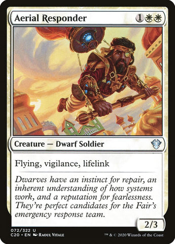 Magic | Aerial Responder [Commander 2020] | The Nerd Merchant