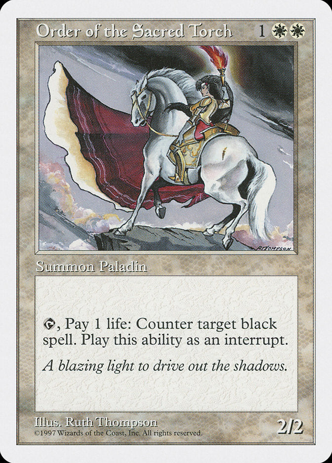 Magic | Order of the Sacred Torch [Fifth Edition] | The Nerd Merchant