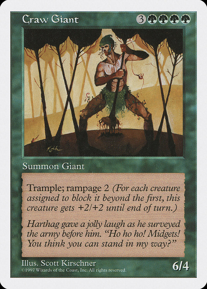 Magic | Craw Giant [Fifth Edition] | The Nerd Merchant