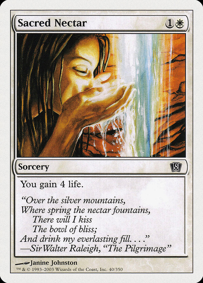 Magic | Sacred Nectar [Eighth Edition] | The Nerd Merchant