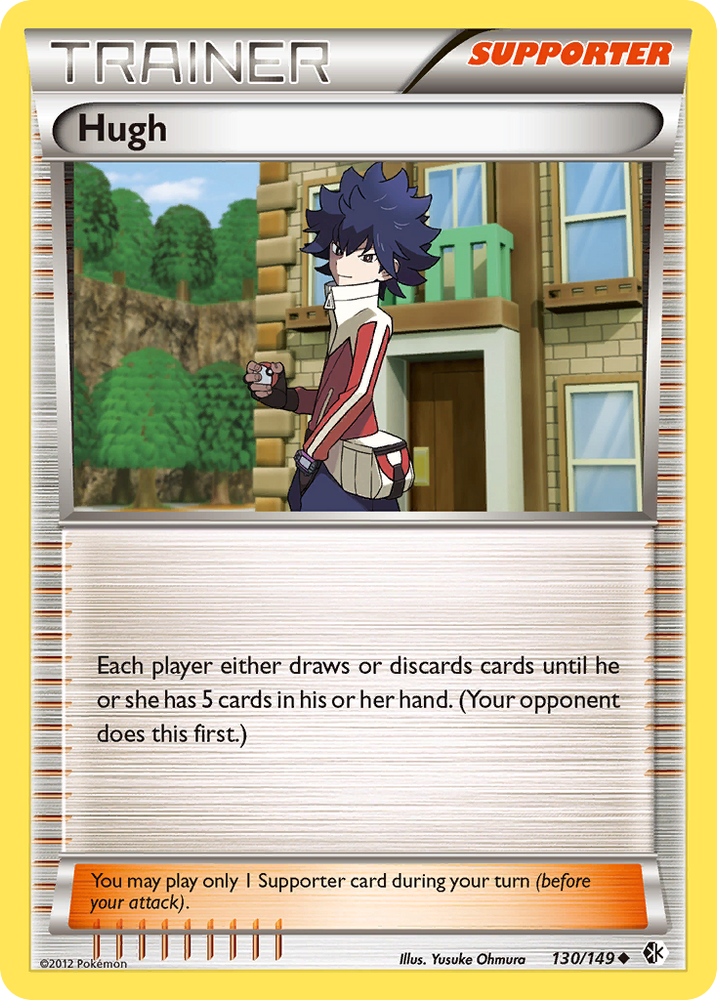 Pokemon | Hugh (130/149) [Black & White: Boundaries Crossed] | The Nerd Merchant
