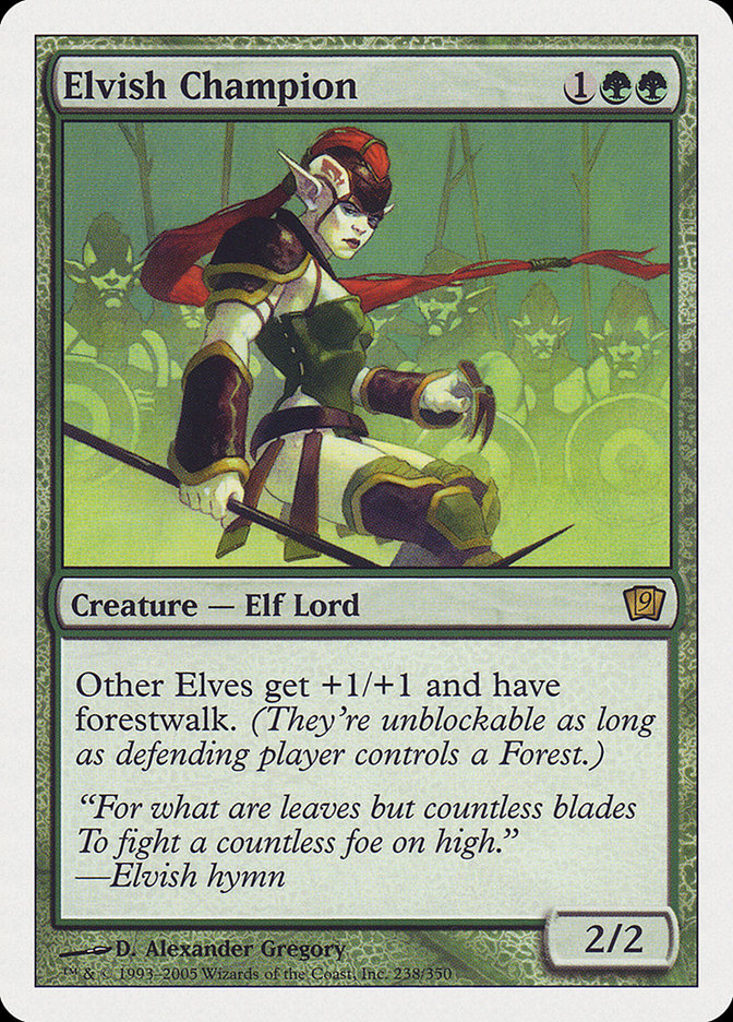Magic | Elvish Champion [Ninth Edition] | The Nerd Merchant
