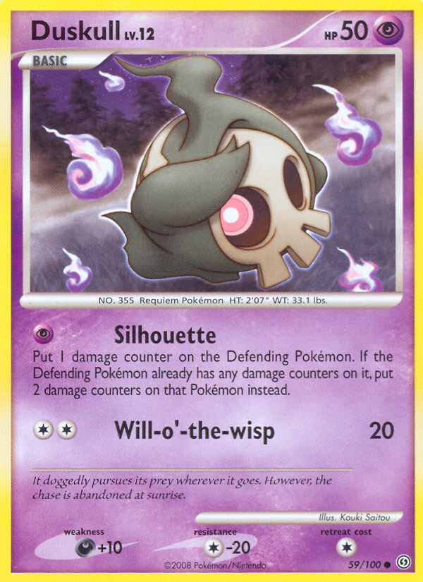 Pokemon | Duskull (59/100) [Diamond & Pearl: Stormfront] | The Nerd Merchant