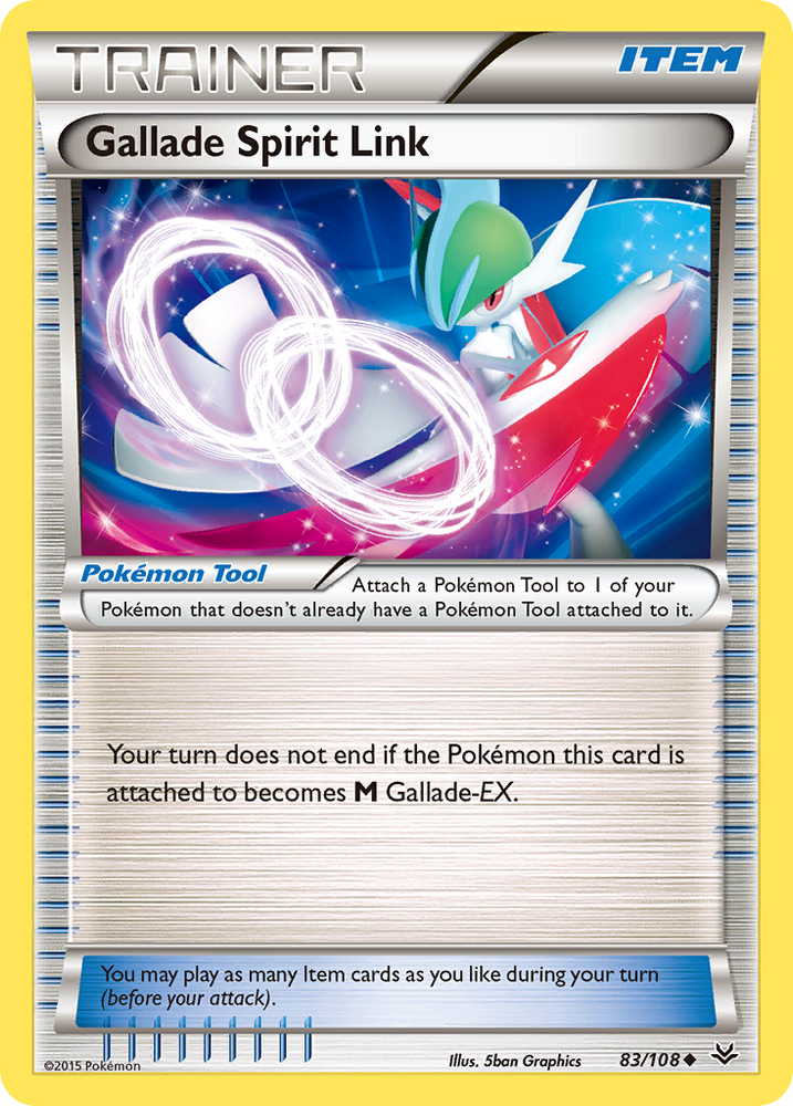 Pokemon | Gallade Spirit Link (83/108) [XY: Roaring Skies] | The Nerd Merchant