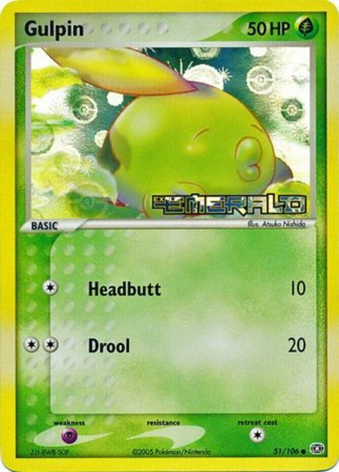 Pokemon | Gulpin (51/106) (Stamped) [EX: Emerald] | The Nerd Merchant