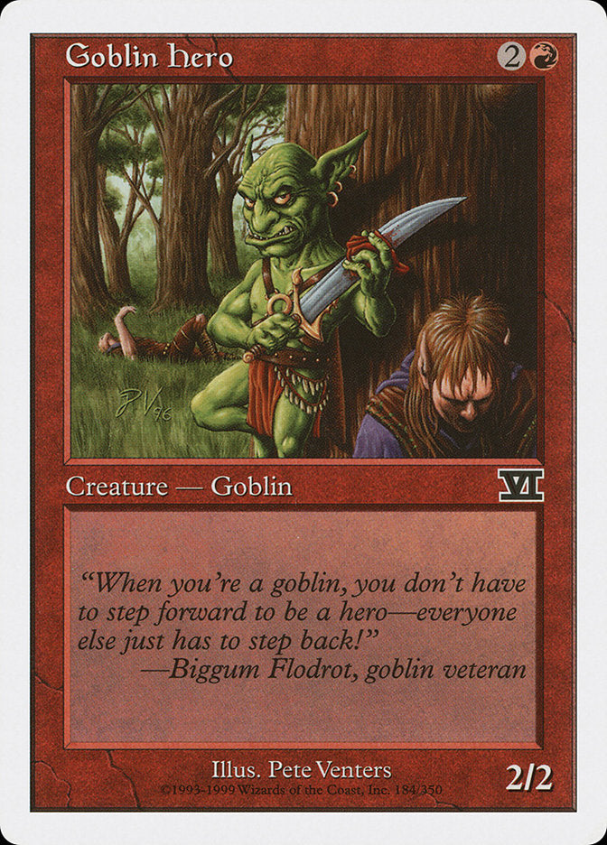 Magic | Goblin Hero [Classic Sixth Edition] | The Nerd Merchant