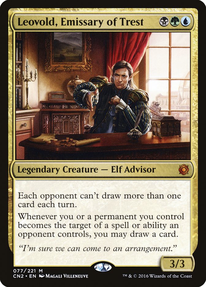 Magic | Leovold, Emissary of Trest [Conspiracy: Take the Crown] | The Nerd Merchant