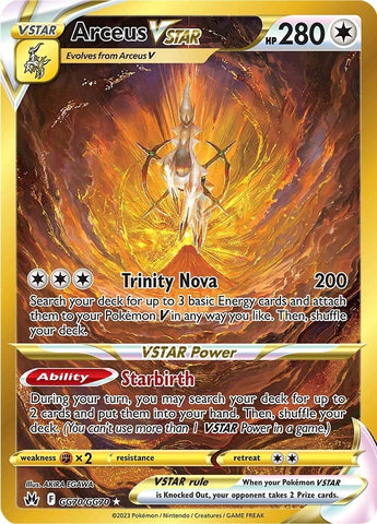 Pokemon | Arceus VSTAR (GG70/GG70) (Secret) [Sword & Shield: Crown Zenith] | The Nerd Merchant