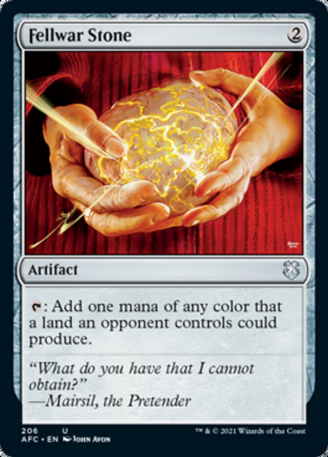 Magic | Fellwar Stone [Dungeons & Dragons: Adventures in the Forgotten Realms Commander] | The Nerd Merchant