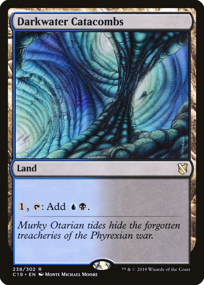 Magic | Darkwater Catacombs [Commander 2019] | The Nerd Merchant