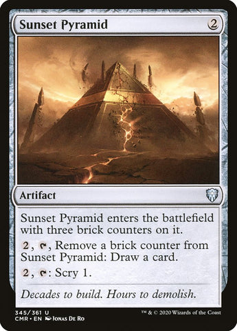 Magic | Sunset Pyramid [Commander Legends] | The Nerd Merchant