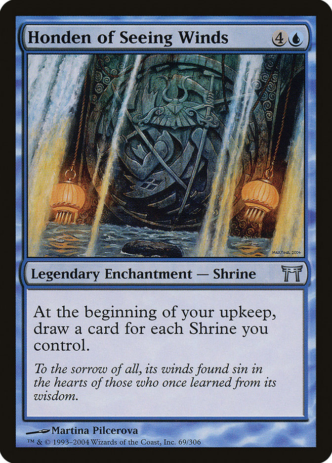 Magic | Honden of Seeing Winds [Champions of Kamigawa] | The Nerd Merchant