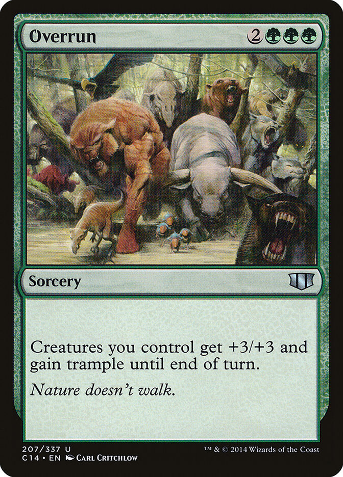 Magic | Overrun [Commander 2014] | The Nerd Merchant
