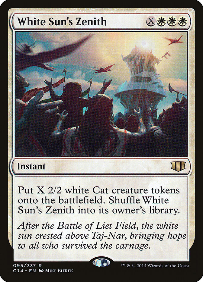 Magic | White Sun's Zenith [Commander 2014] | The Nerd Merchant