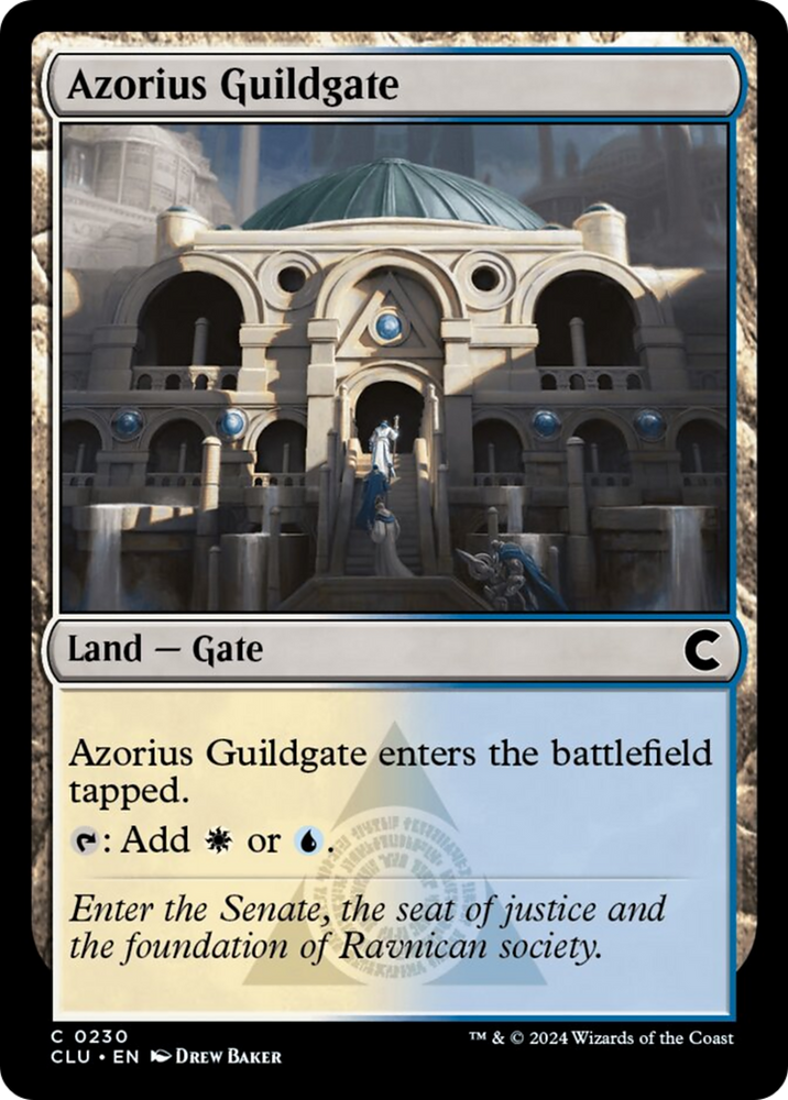 Magic | Azorius Guildgate [Ravnica: Clue Edition] | The Nerd Merchant