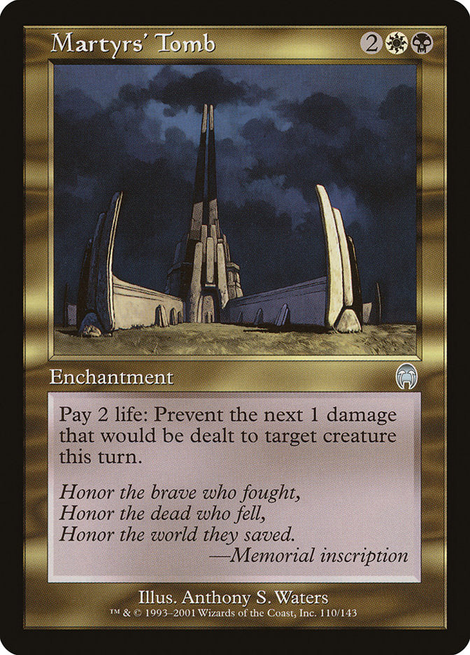 Magic | Martyrs' Tomb [Apocalypse] | The Nerd Merchant