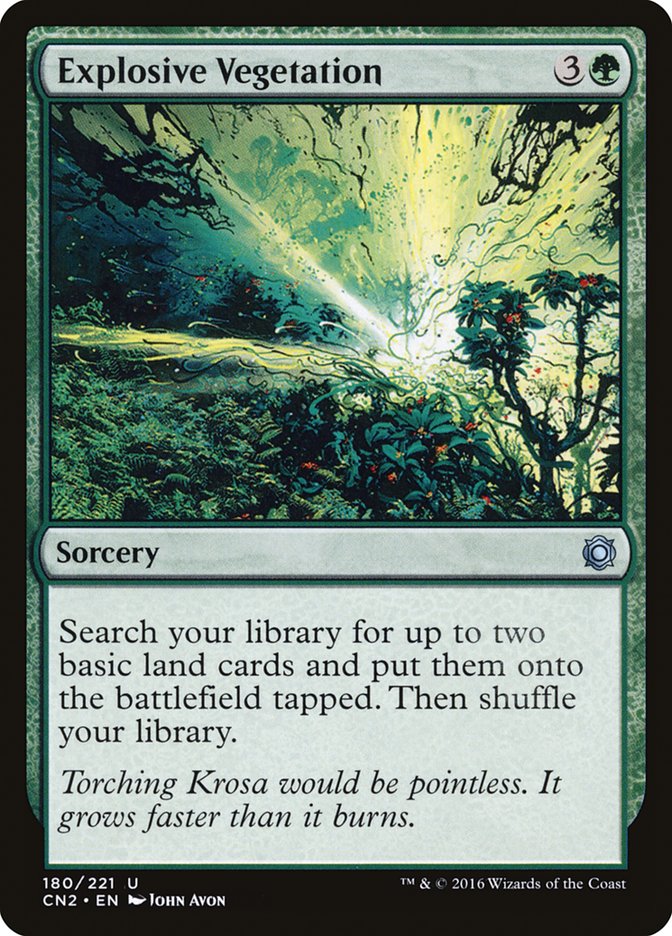 Magic | Explosive Vegetation [Conspiracy: Take the Crown] | The Nerd Merchant