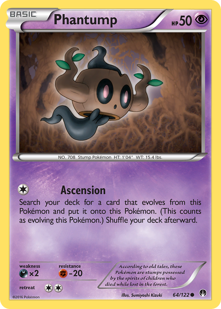 Pokemon | Phantump (64/122) [XY: BREAKpoint] | The Nerd Merchant