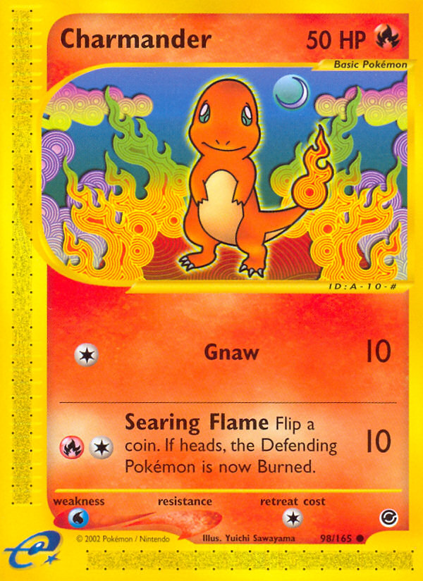 Pokemon | Charmander (98/165) [Expedition: Base Set] | The Nerd Merchant