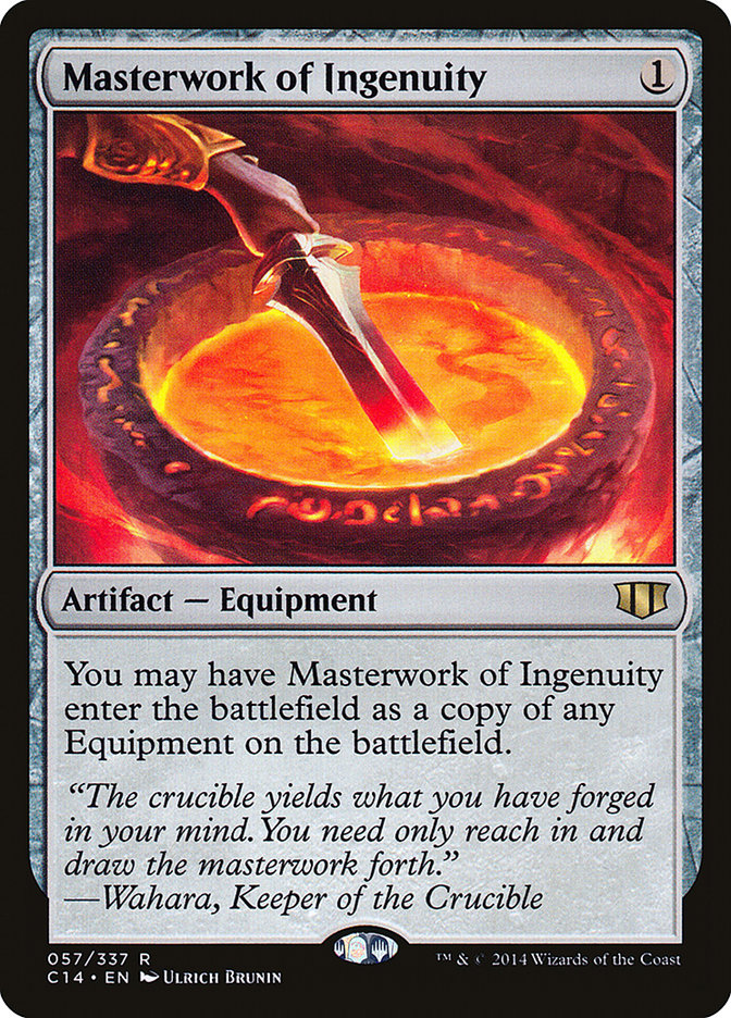 Magic | Masterwork of Ingenuity [Commander 2014] | The Nerd Merchant