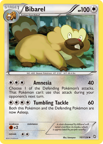 Pokemon | Bibarel (107/124) [Black & White: Dragons Exalted] | The Nerd Merchant
