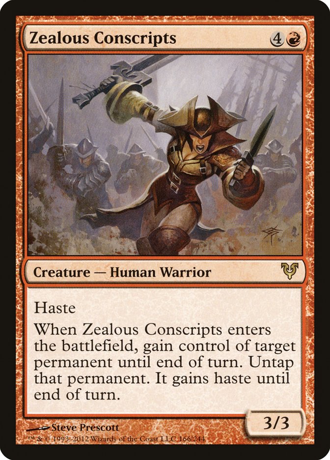 Magic | Zealous Conscripts [Avacyn Restored] | The Nerd Merchant