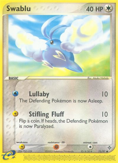 Pokemon | Swablu (75/97) [EX: Dragon] | The Nerd Merchant
