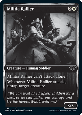 Magic | Militia Rallier [Innistrad: Double Feature] | The Nerd Merchant