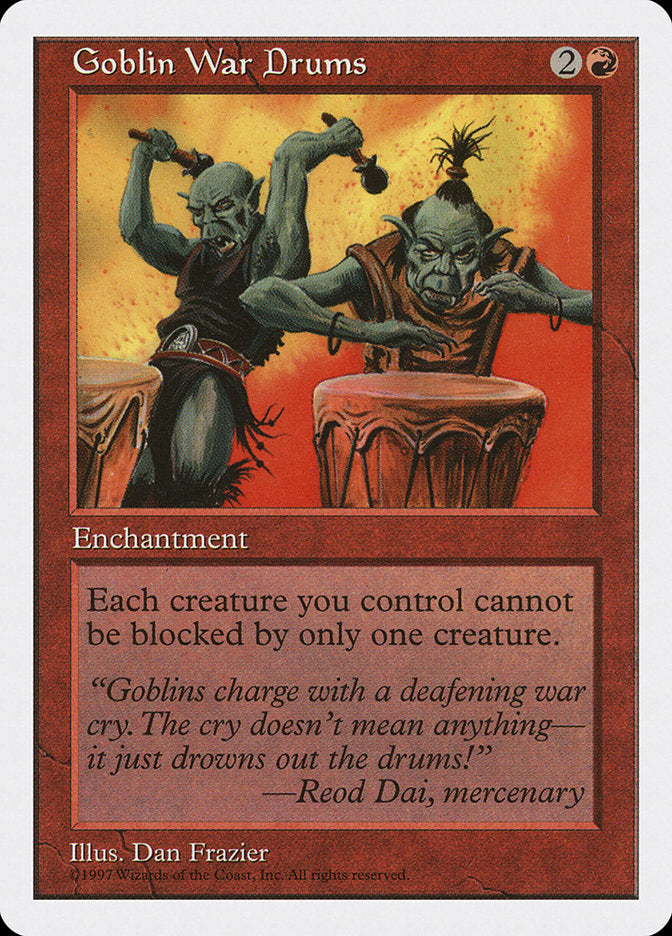 Magic | Goblin War Drums [Fifth Edition] | The Nerd Merchant