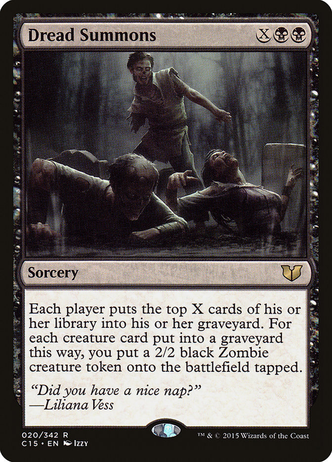 Magic | Dread Summons [Commander 2015] | The Nerd Merchant