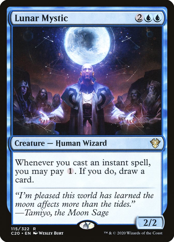 Magic | Lunar Mystic [Commander 2020] | The Nerd Merchant