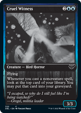 Magic | Cruel Witness [Innistrad: Double Feature] | The Nerd Merchant
