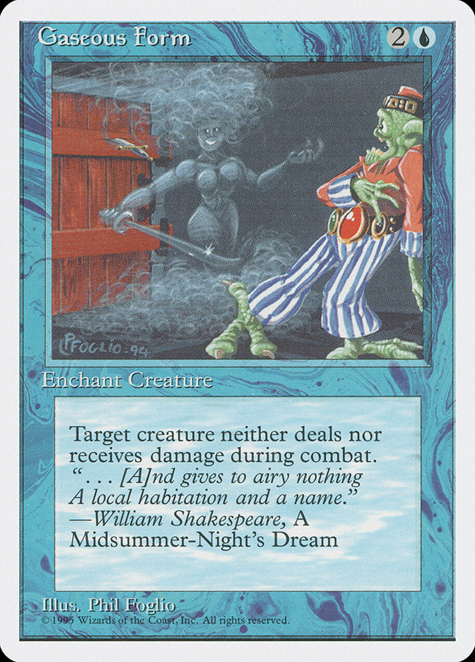 Magic | Gaseous Form [Fourth Edition] | The Nerd Merchant