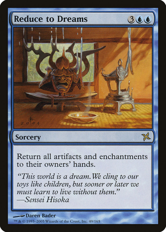Magic | Reduce to Dreams [Betrayers of Kamigawa] | The Nerd Merchant