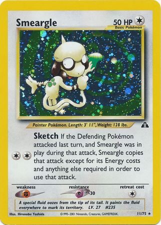 Pokemon | Smeargle (11/75) [Neo Discovery Unlimited] | The Nerd Merchant