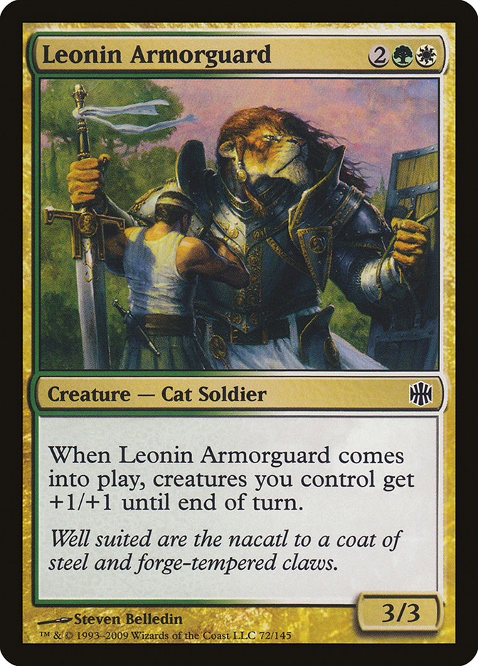 Magic | Leonin Armorguard [Alara Reborn] | The Nerd Merchant
