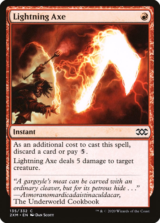 Magic | Lightning Axe [Double Masters] | The Nerd Merchant