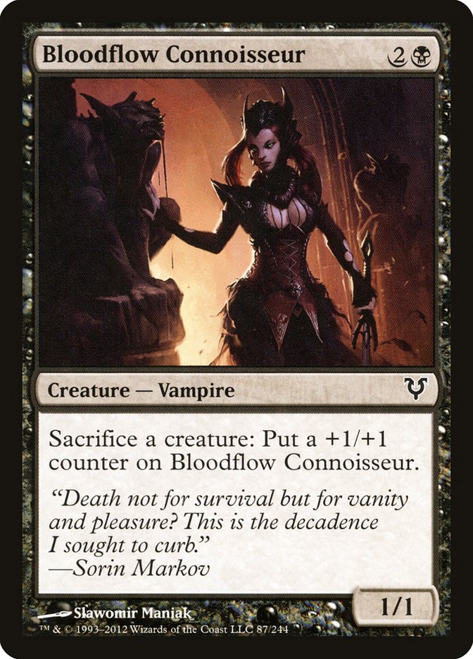 Magic | Bloodflow Connoisseur [Avacyn Restored] | The Nerd Merchant